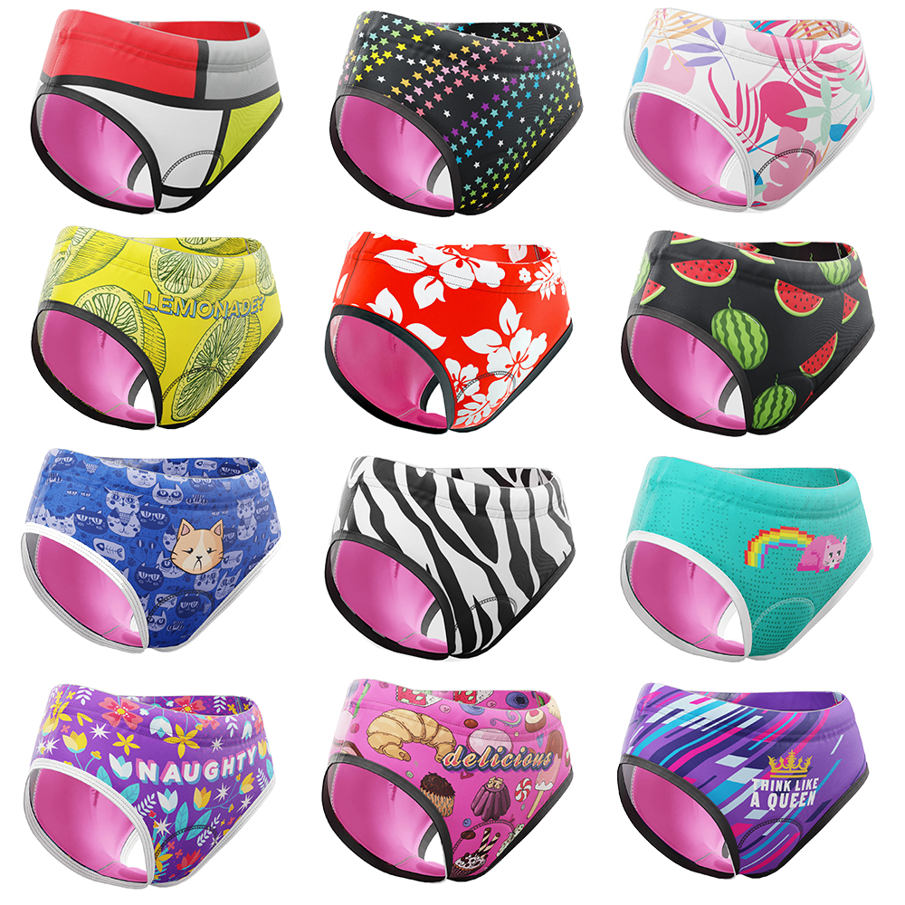 Padded Cycling Shorts - Woman panties Triangle Cycling Underwear Shorts