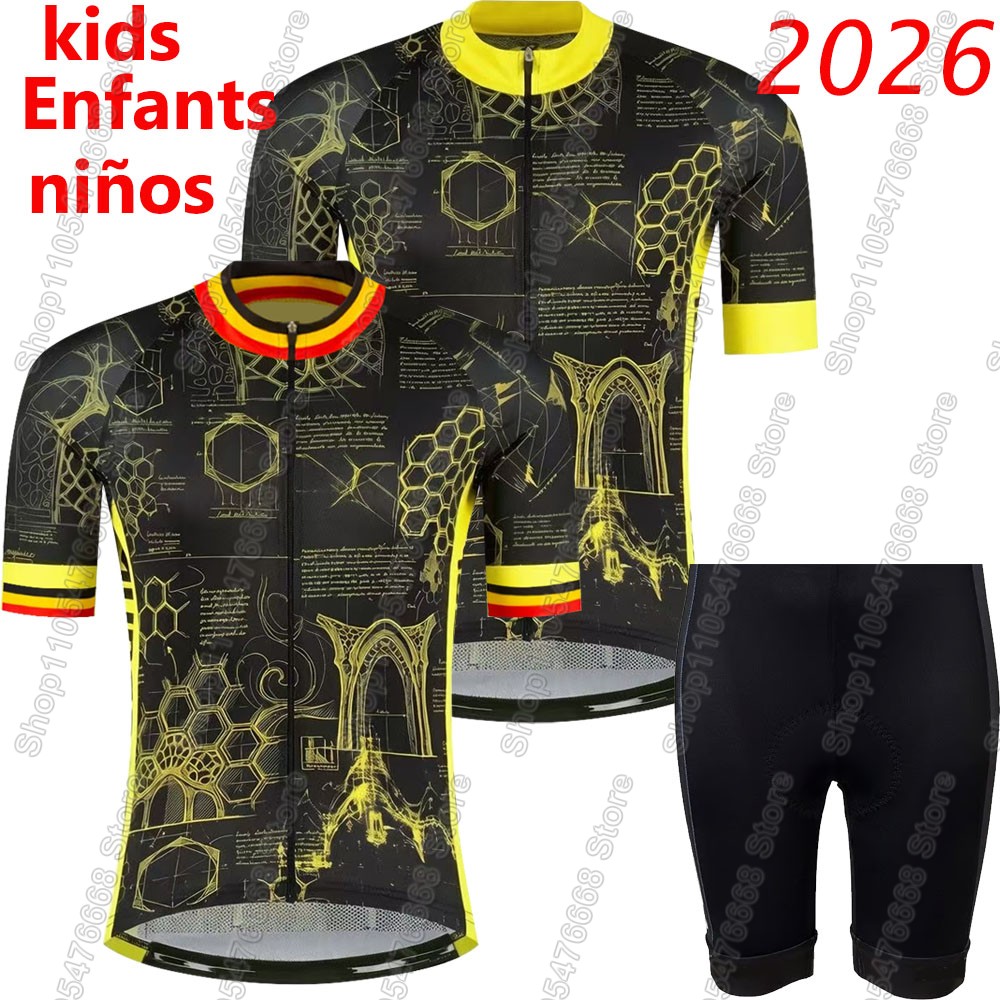 Cycling Gear Jersey - Kids France Tour 2026 Cycling Jersey