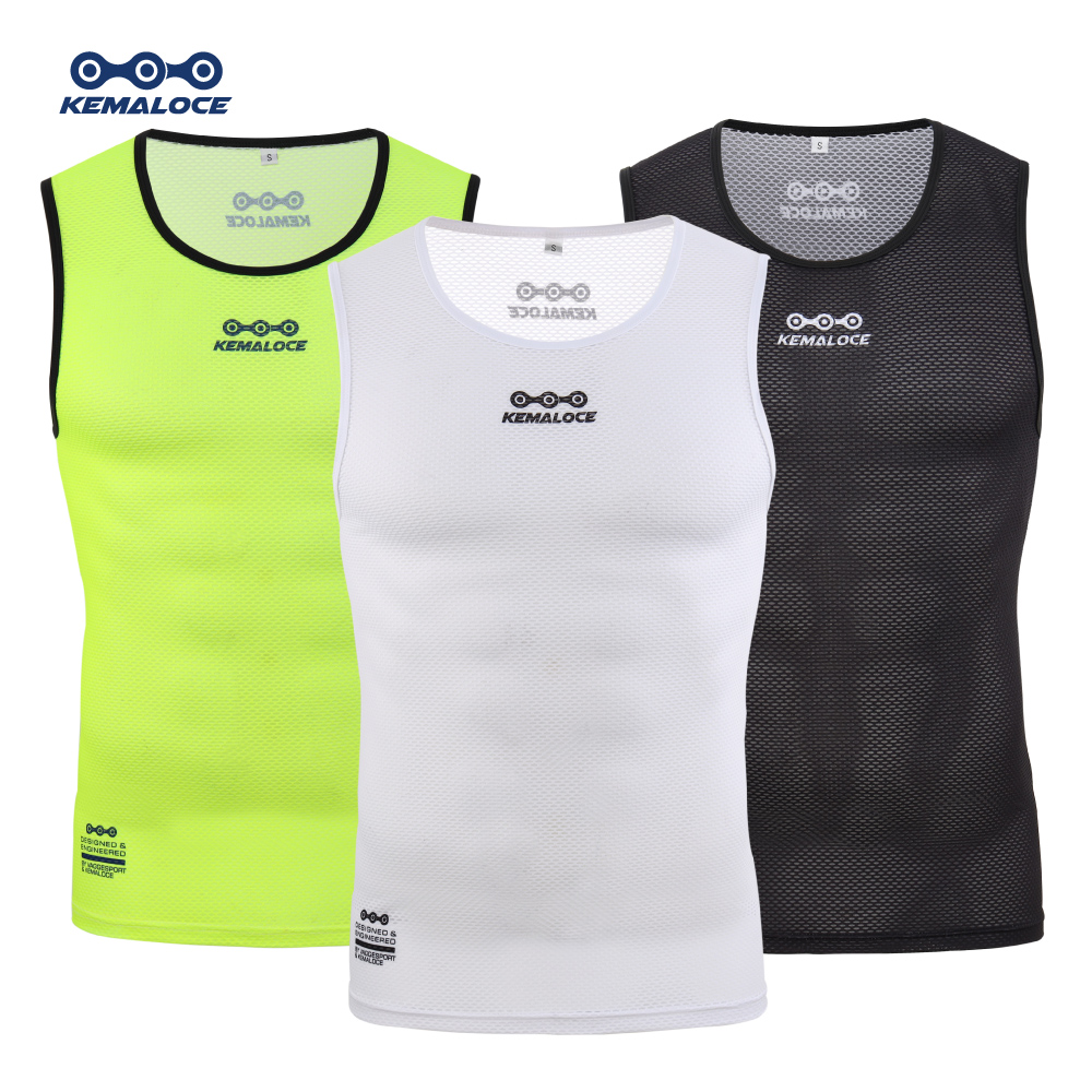 Cycling Gear Vest - KEMALOCE Cycling Base Layer Sleevess Breathable