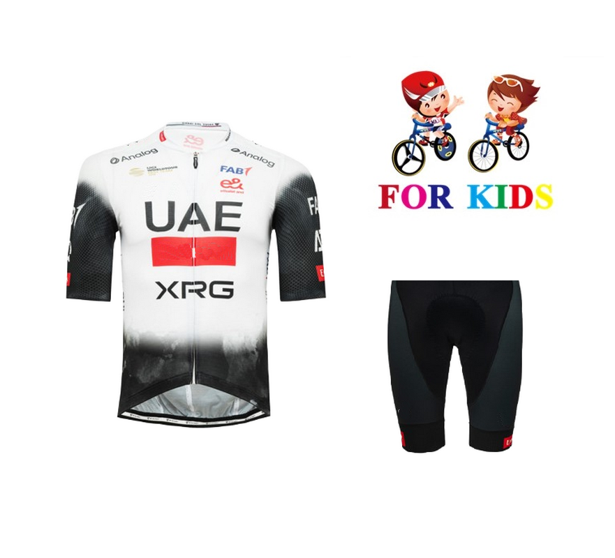 Padded Cycling Shorts - KID'S 2025 UAE XRG TEAM Children