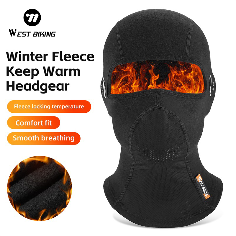 Cycling Gear Pas - WEST BIKING Winter Fleece Headgear Warm