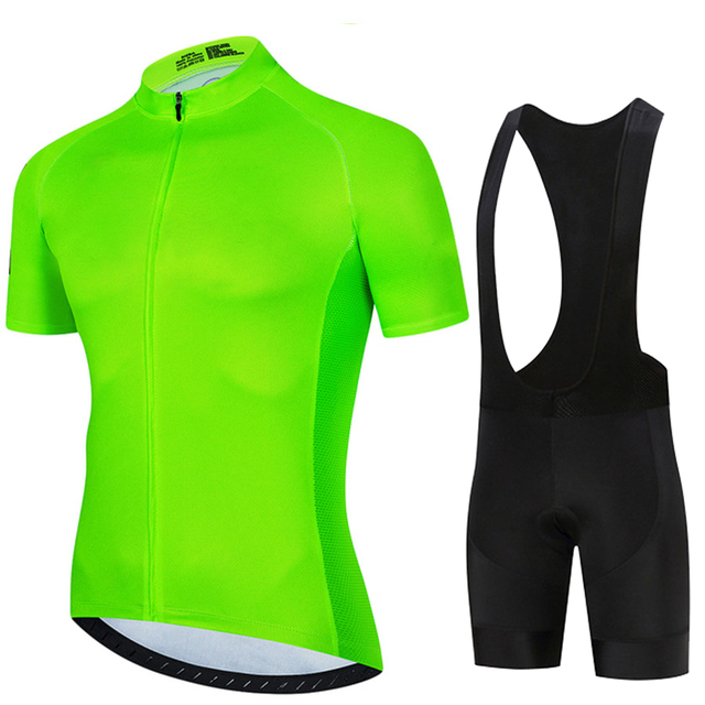 Fluorescent Green 2024 Solid c – Cycling Gear Jersey Bewertung und Preis
