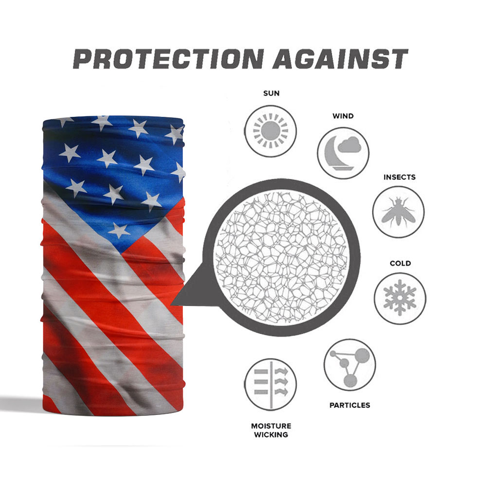 USA Flag Pattern Sun Protectiv – Cycling Gear Pas Bewertung und Preis