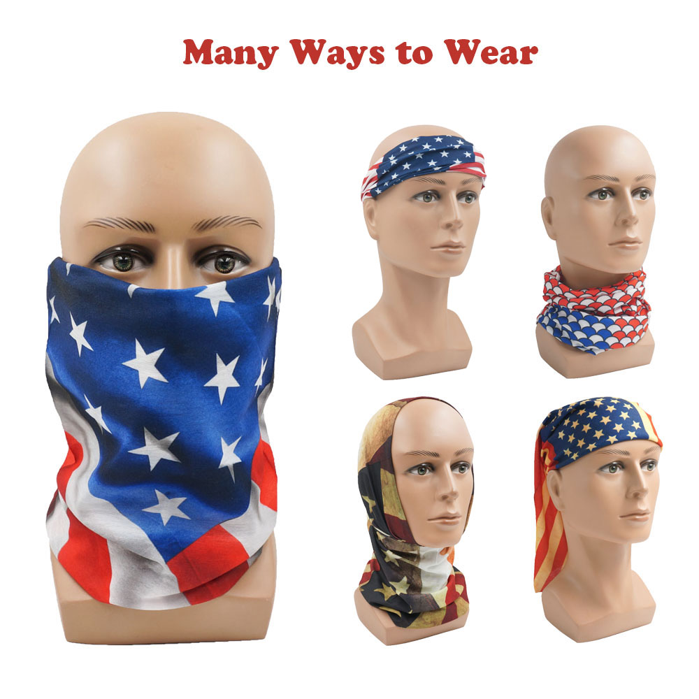 USA Flag Pattern Sun Protectiv – Cycling Gear Pas Bewertung und Preis