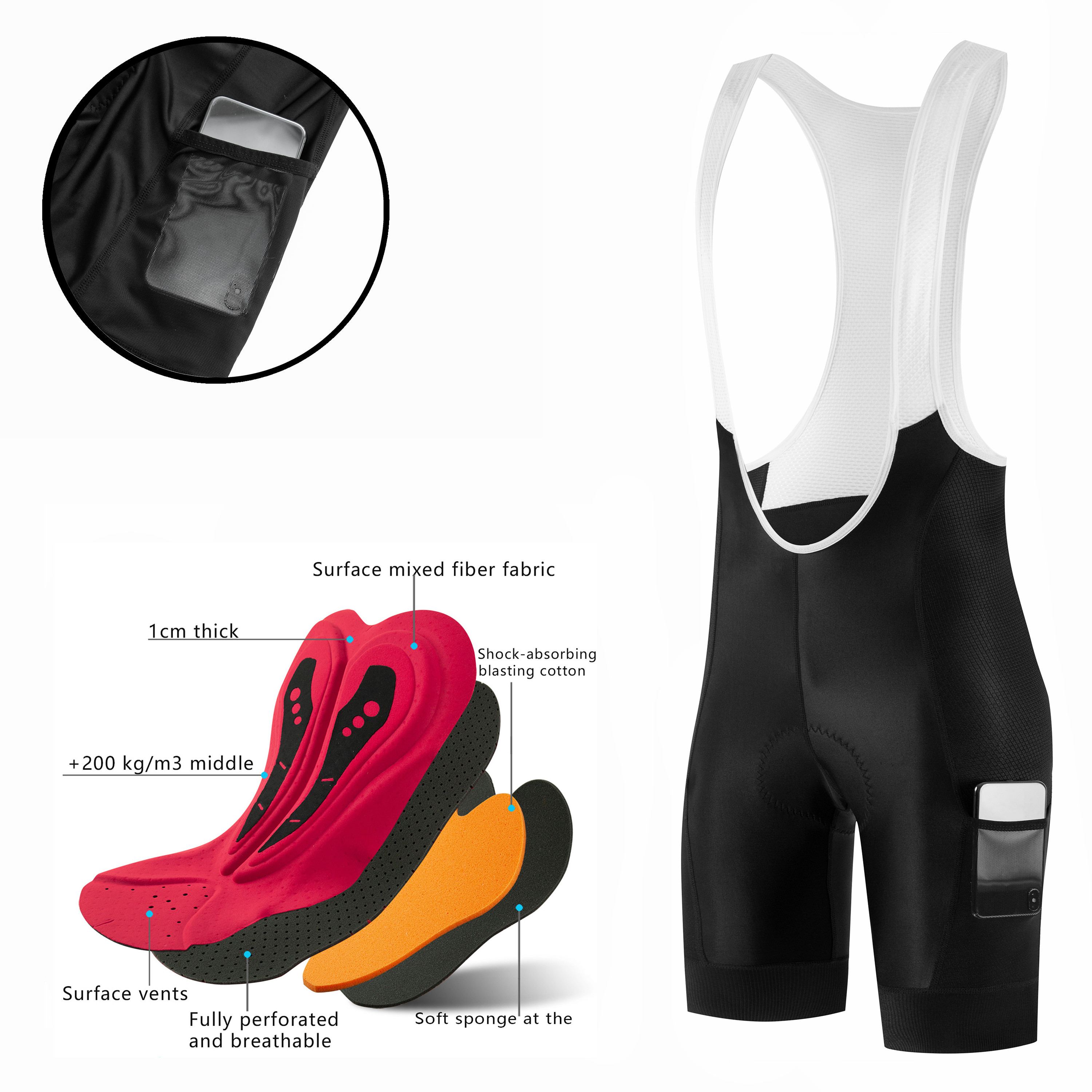 Cycling Bib Shorts Men Women B – Padded Cycling Shorts Bewertung und Preis