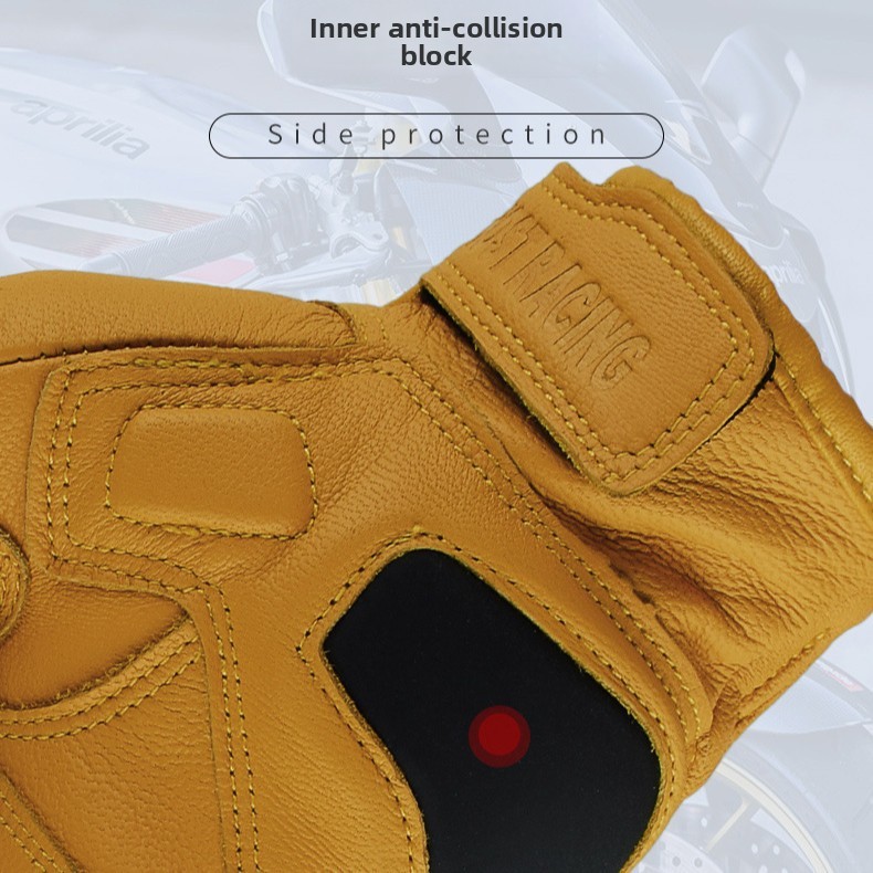 Vintage Motorcycle Leather Glo – Yellow Cycling Gear Bewertung und Preis