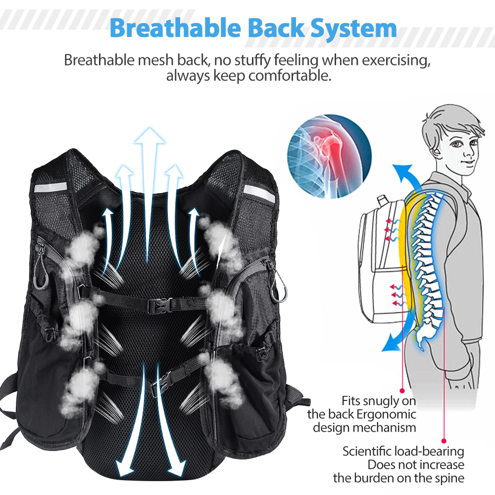 Running Backpack Vest With Wat – Cycling Gear Vest Bewertung und Preis