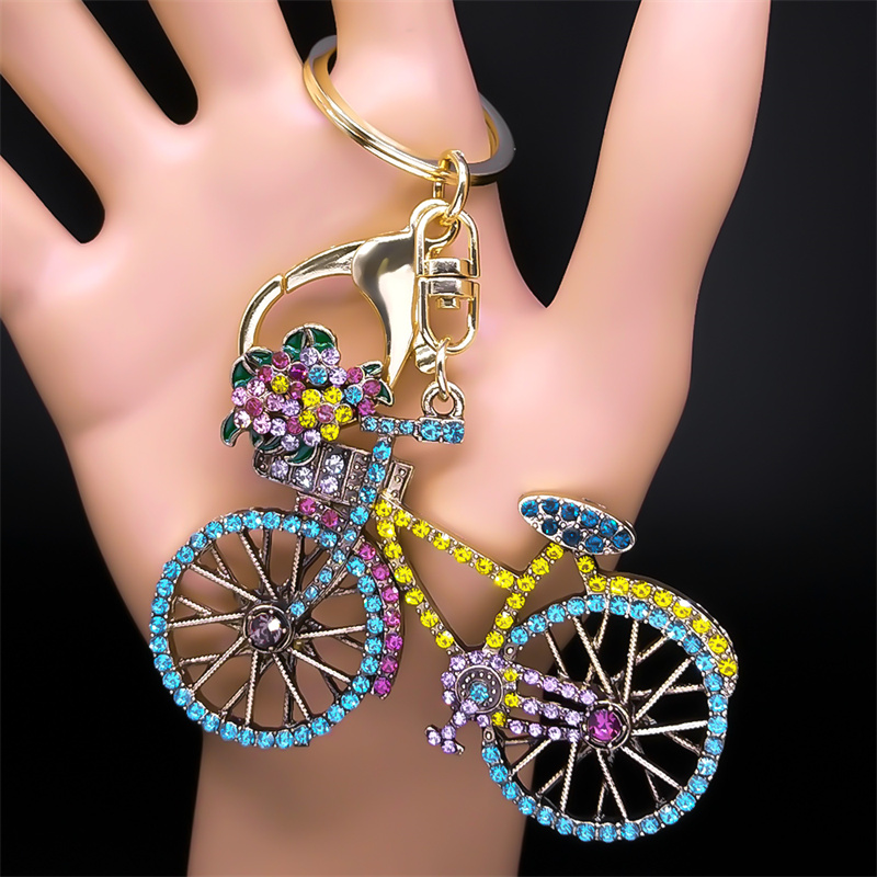 Colorful Crystal Bike Flower B – Yellow Cycling Gear Bewertung und Preis
