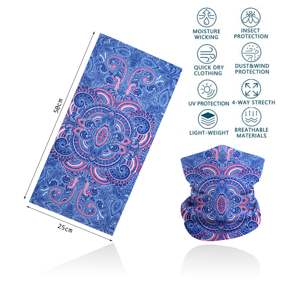 Paisley Face Gaiter Women Wind – Cycling Gear Pas Bewertung und Preis