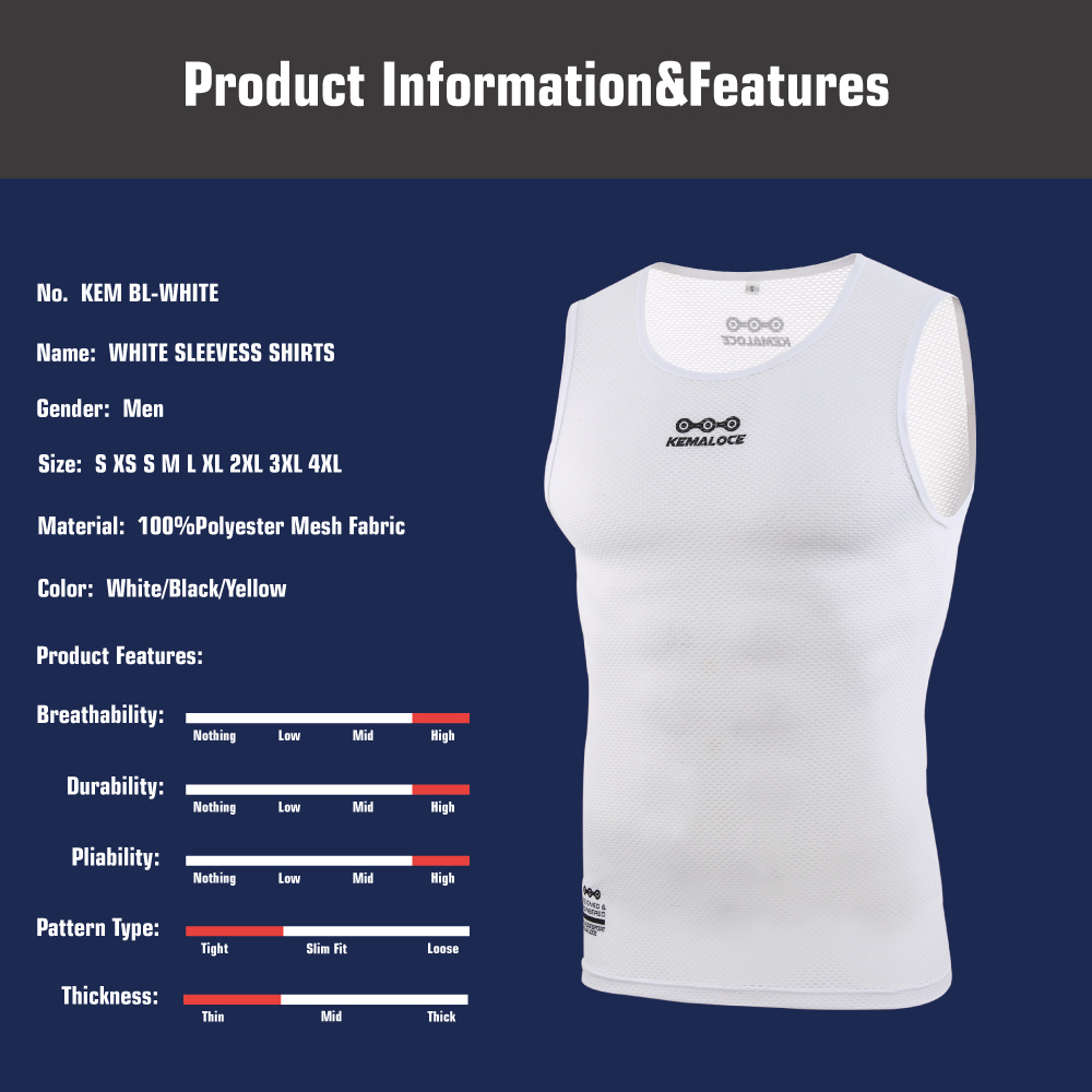 KEMALOCE Cycling Base Layer Sl – Cycling Gear Vest Bewertung und Preis