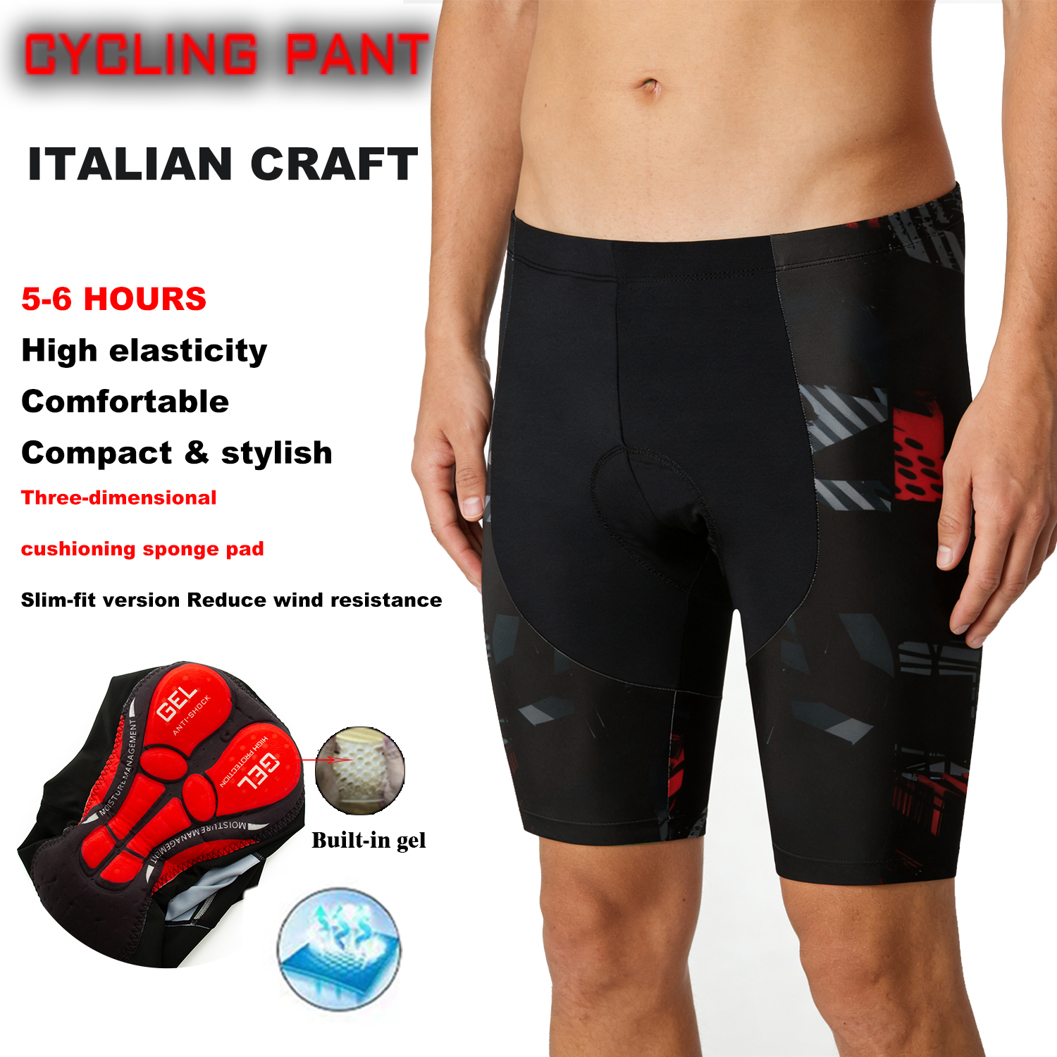 Men’s Breathable Cycling Bib S – Padded Cycling Shorts Bewertung und Preis