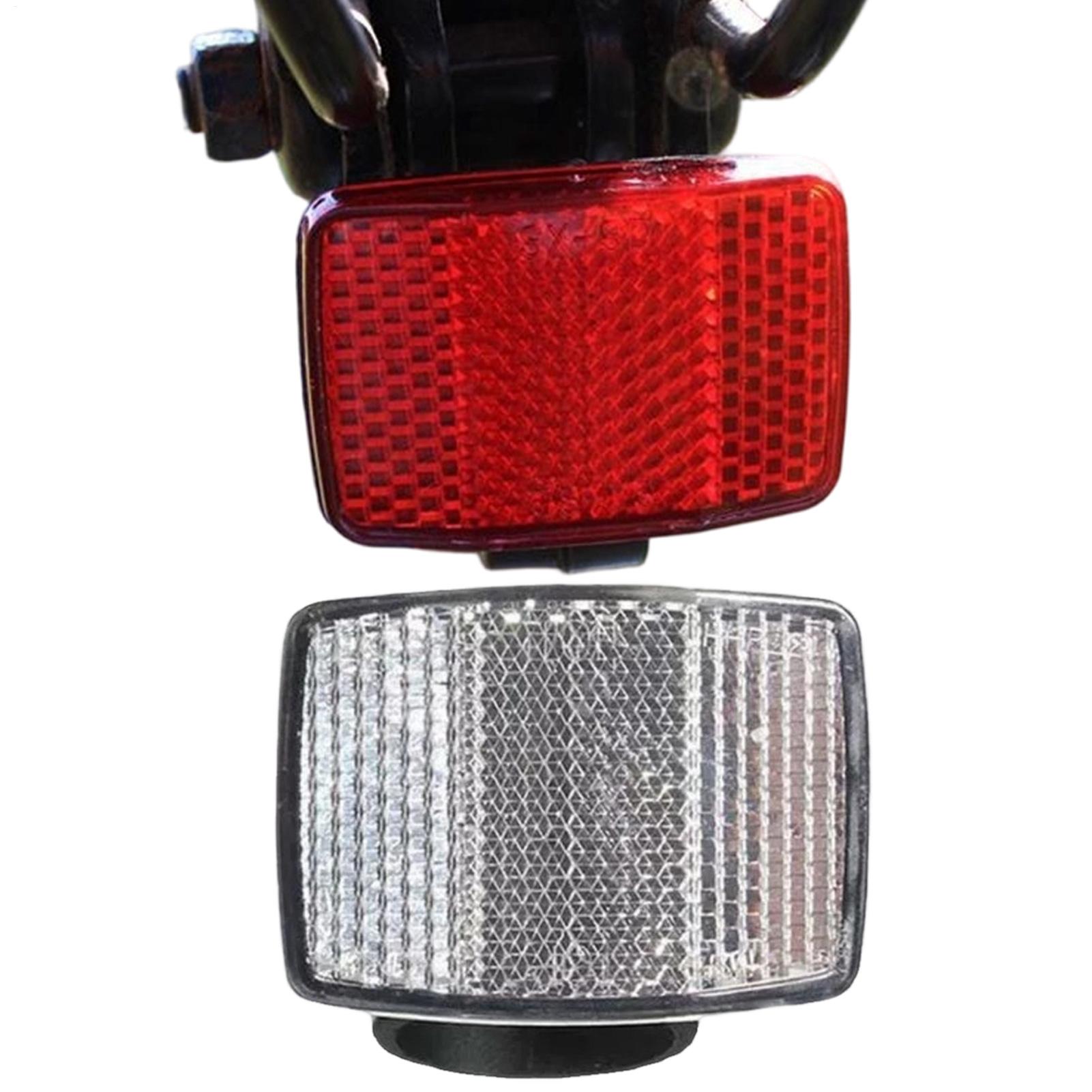 2 Pcs Bike Front Rear Reflecto – Cycling Gear For Commuting Bewertung und Preis