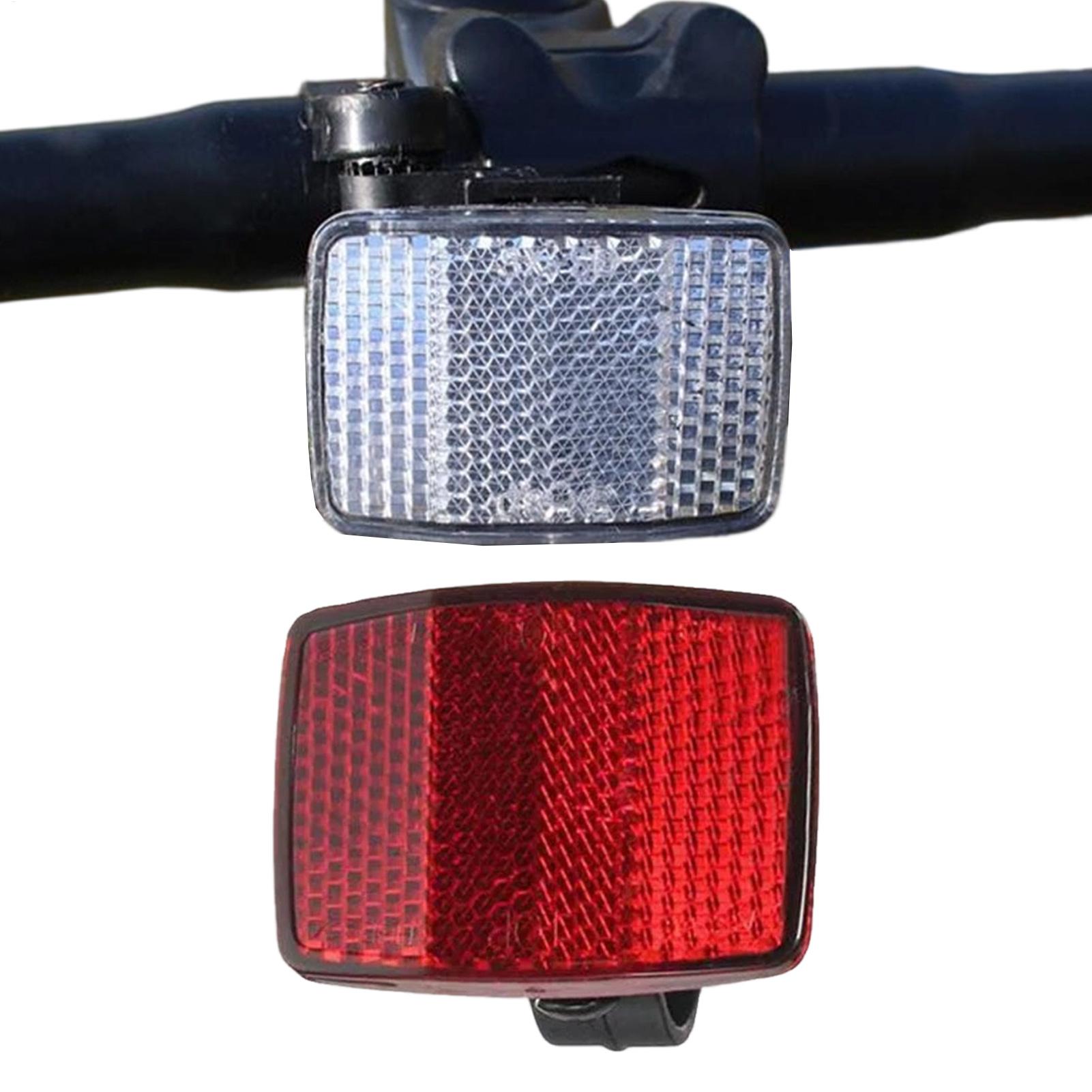 2 Pcs Bike Front Rear Reflecto – Cycling Gear For Commuting Bewertung und Preis