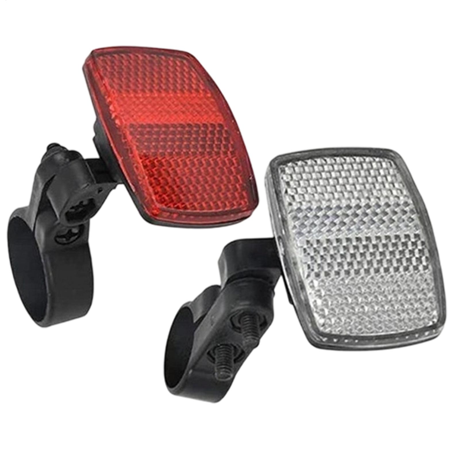 2 Pcs Bike Front Rear Reflecto – Cycling Gear For Commuting Bewertung und Preis