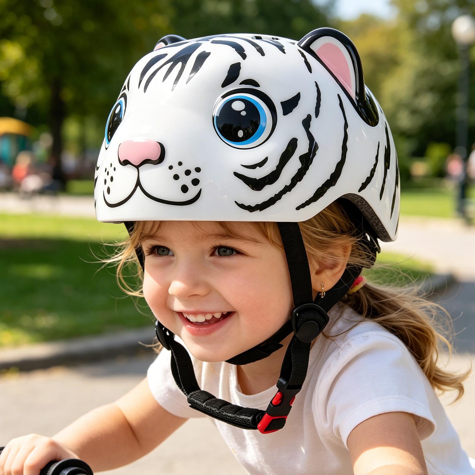 Child Bike Helmet Tiger Patter – Cycling Gear For Commuting Bewertung und Preis
