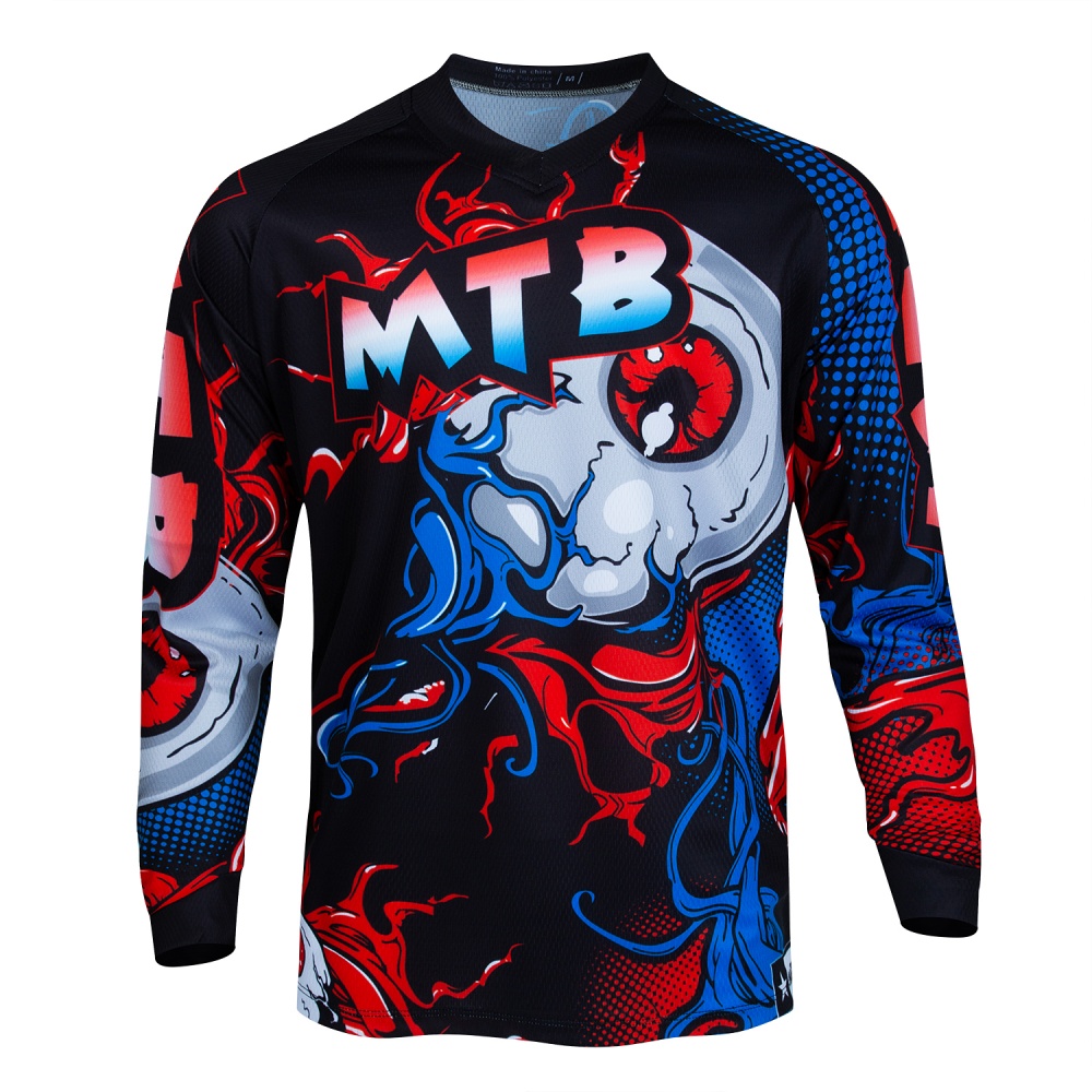 MTB Mountain Bike Long-Sleeve  – Cycling Gear Jersey Bewertung und Preis