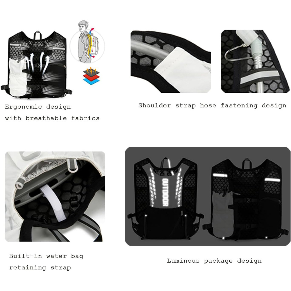 Reflective Running Hydration V – Cycling Gear Vest Bewertung und Preis
