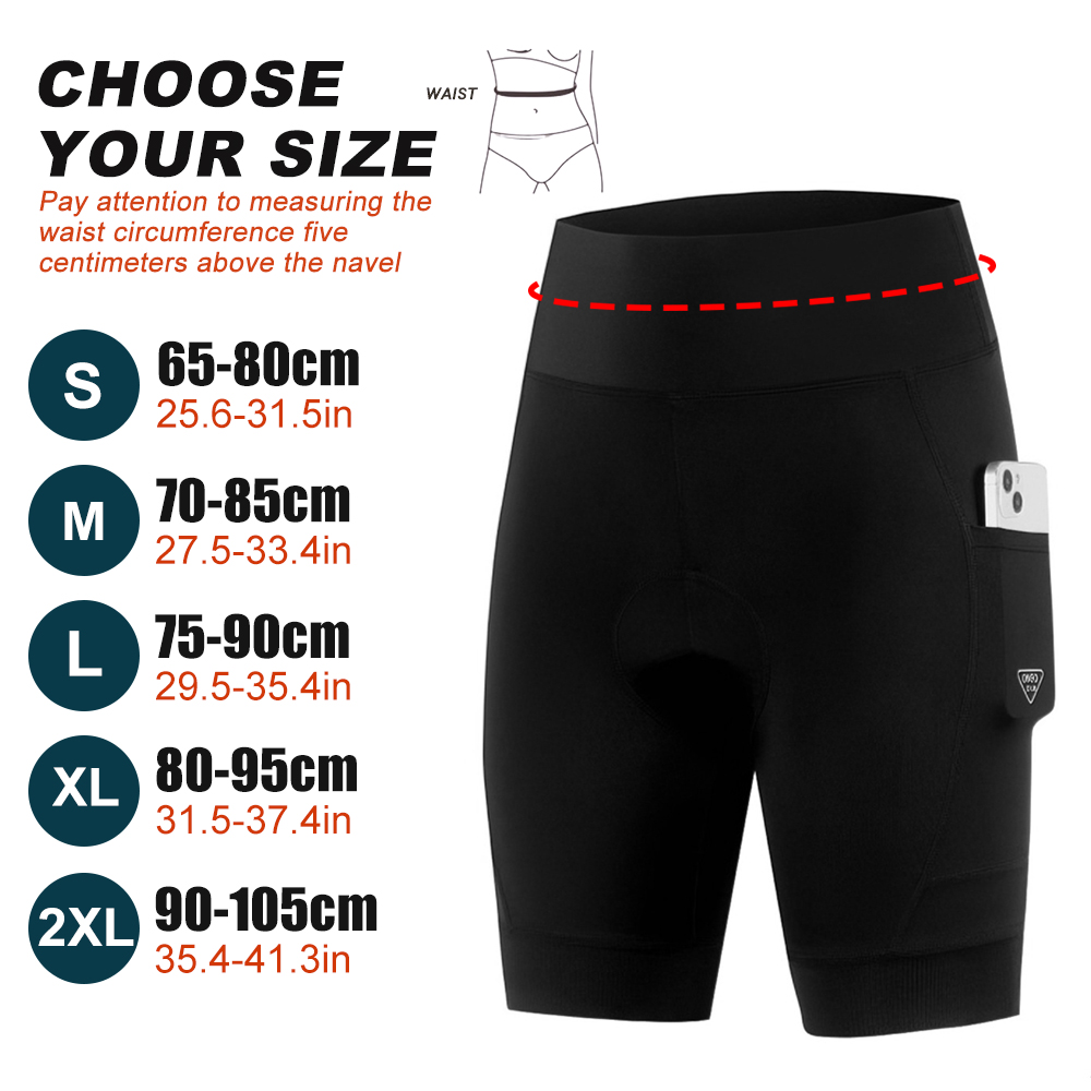 RGGMQQ 1PCS Padded Bike Shorts – Padded Cycling Shorts Bewertung und Preis
