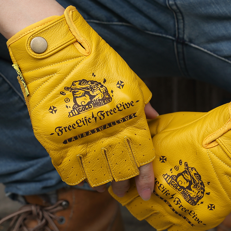 Summer Yellow Cowhide Half-Fin – Yellow Cycling Gear Bewertung und Preis