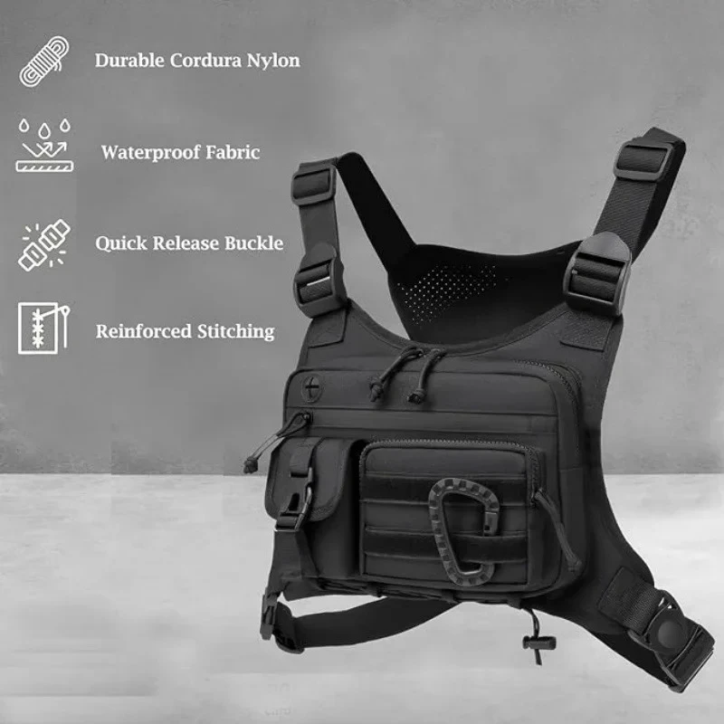 Men's Tactical Chest Vest Bag  – Cycling Gear Vest Bewertung und Preis